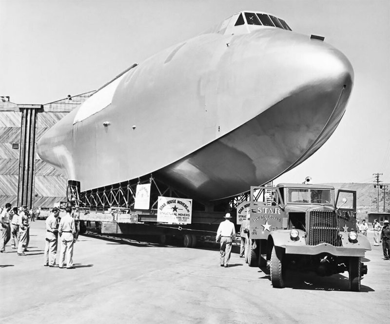 Летающая лодка Hughes h-4 Hercules