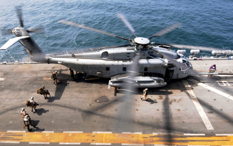 Sikorsky Ch-53e super Stallion № 16 КМП США