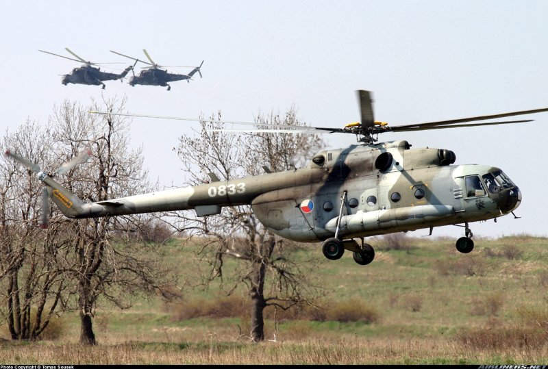 Чешские военные вертолеты
