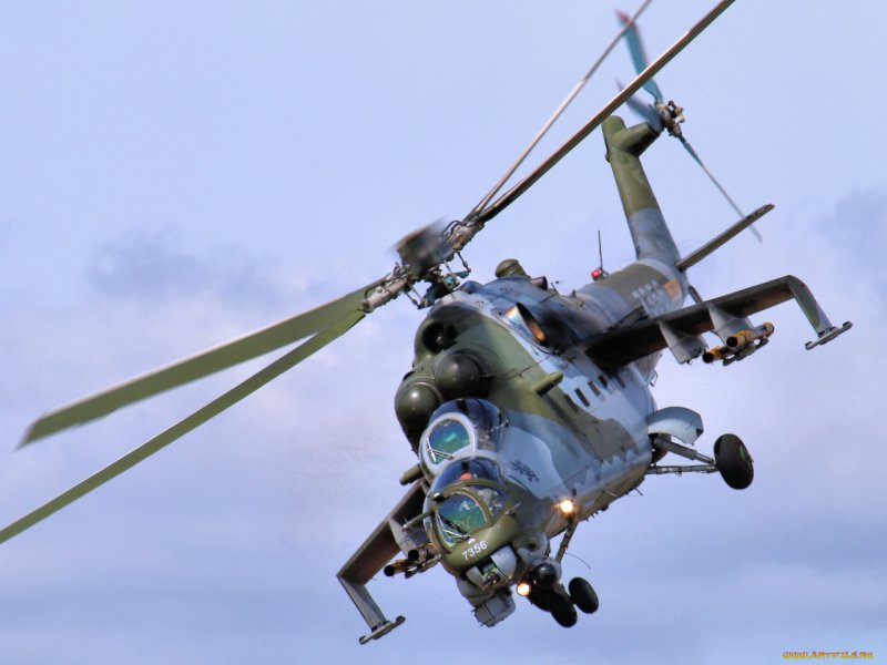 Вертолет "ми-24а"