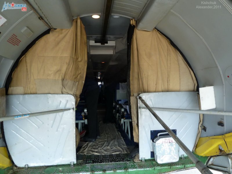 Салон АН-26 пассажирский