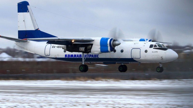 АН-24 Комиавиатранс Воркута