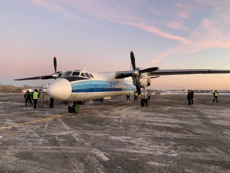 АН 24 Сыктывкар аэропорт