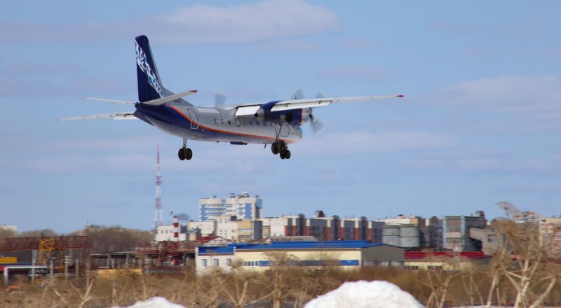 Самолет ан24 Комиавиатранс