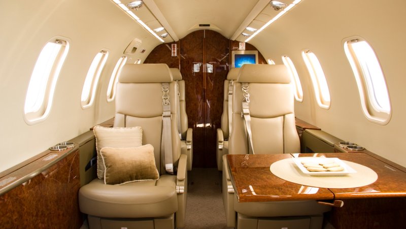 Learjet чартер компоновка