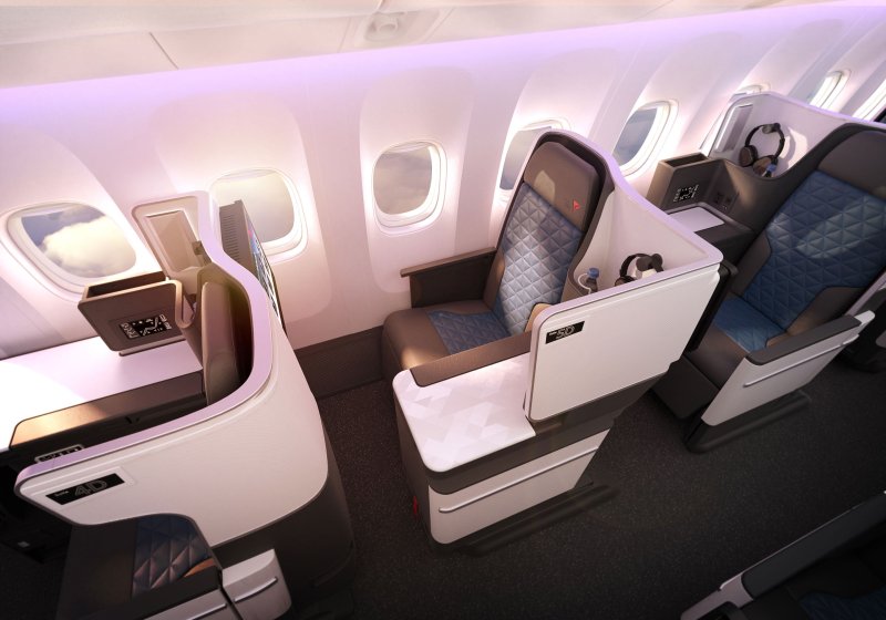 Delta Airlines Business class