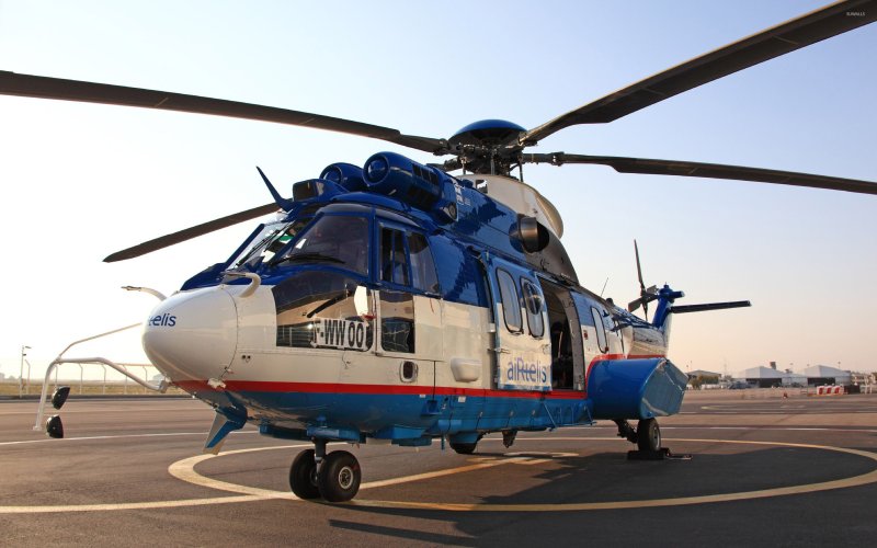 Super Puma вертолет