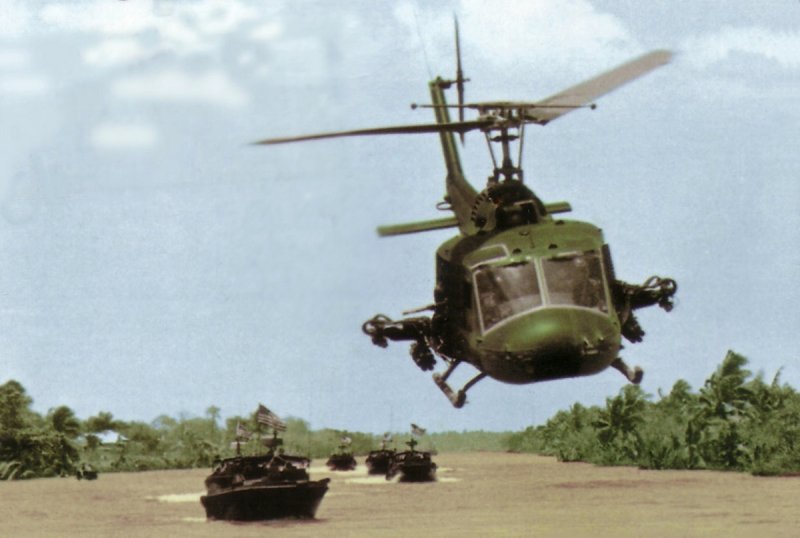 Сбитые вертолеты uh-1 во Вьетнаме