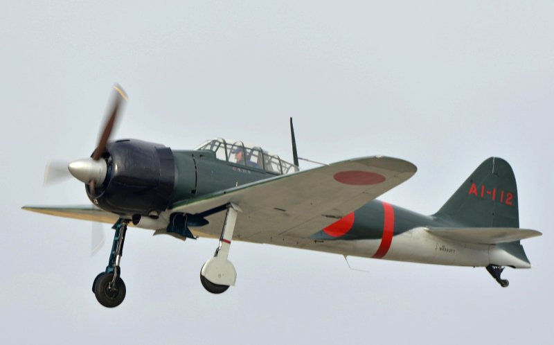 Mitsubishi a6m Zero камикадзе