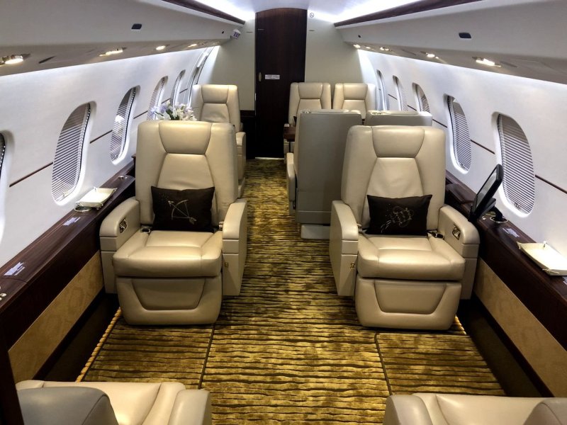 Bombardier Global Express XRS салон