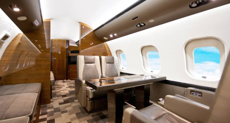 Bombardier Global 8000 Interior