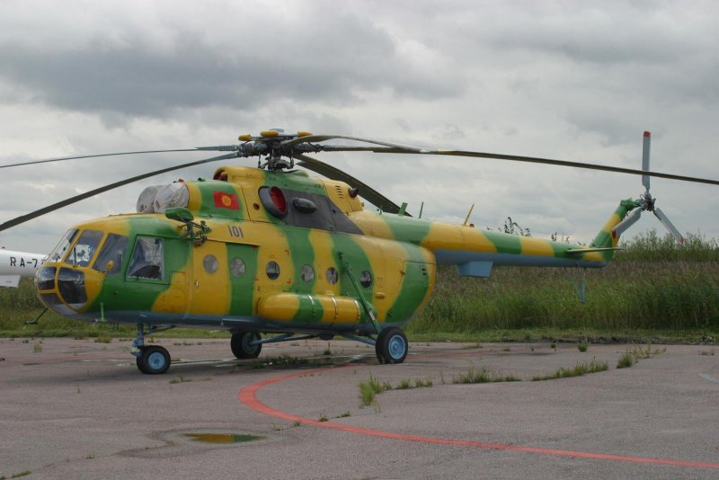ВВС Туркменистана вертолет ми 8