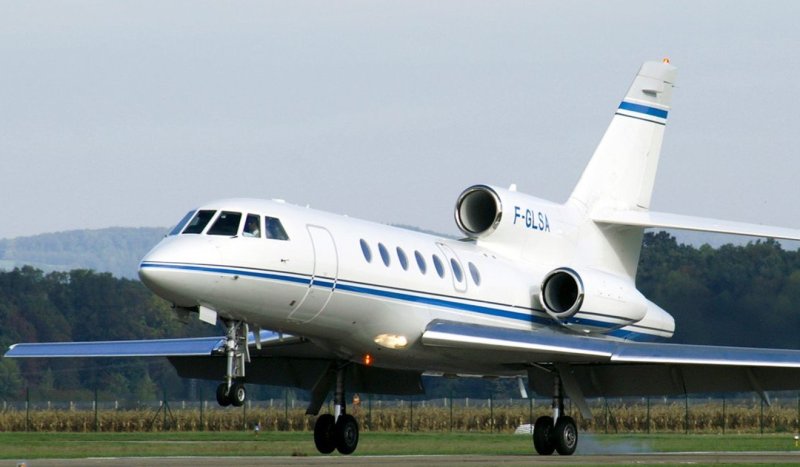 Falcon 50 самолет