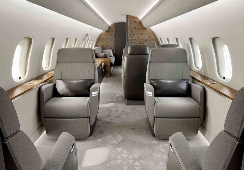 Bombardier Global 5500 Interior