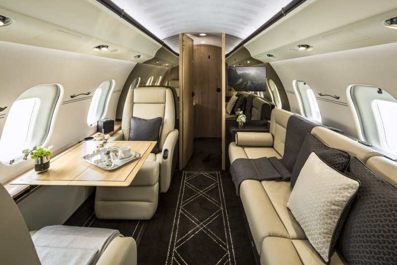 Bombardier Global Express XRS салон