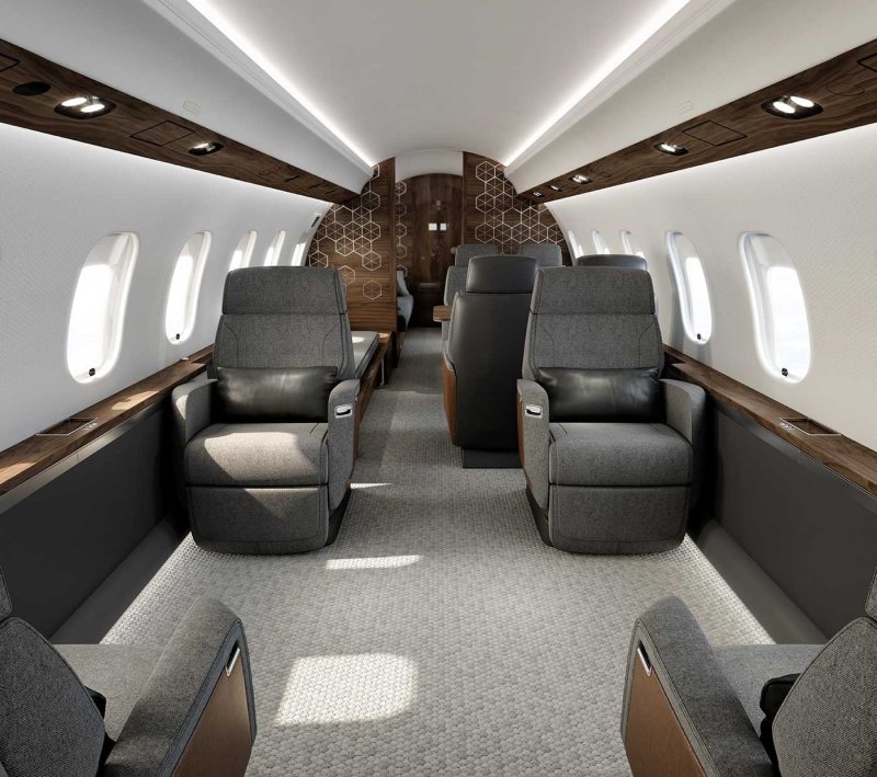 Bombardier Global 5500 Interior