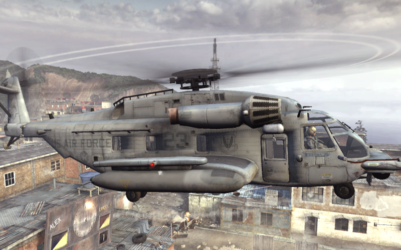 Call of Duty Warzone вертолет