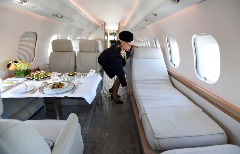 Bombardier Global 6500 салон