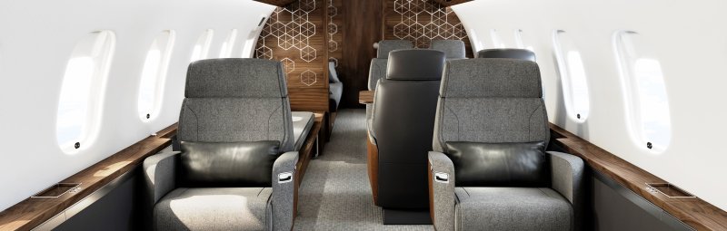 Bombardier Global 5500 Interior