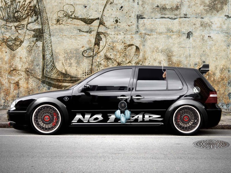 Volkswagen Golf 4 тюнинговый