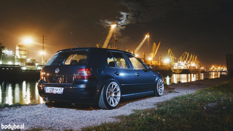 VW Golf 4 GTI stance