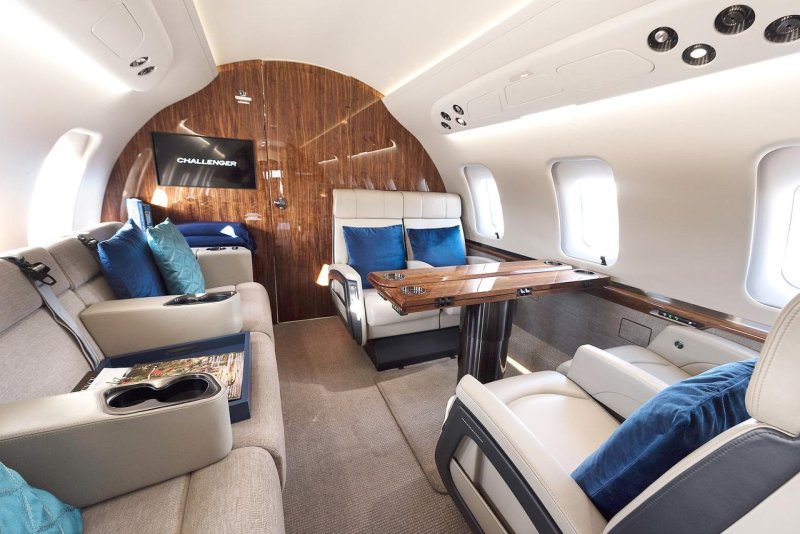 Самолет Bombardier Challenger 650