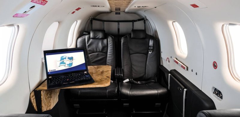 Tbm 940 салон