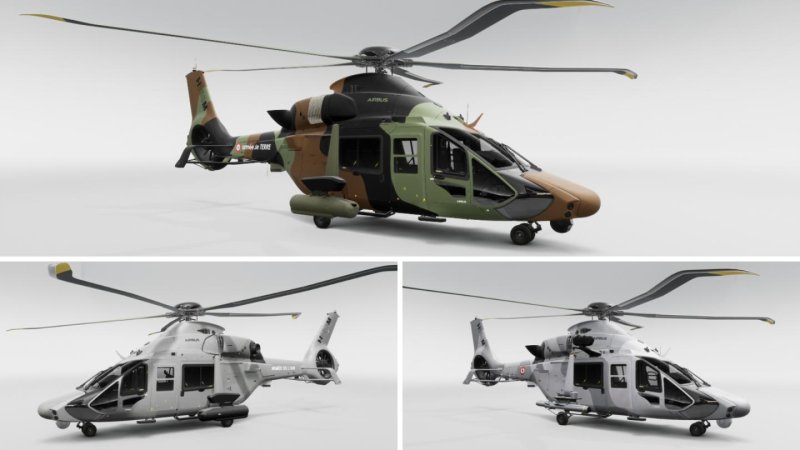 Вертолет h - 160 фронтальный вид