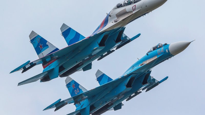 Су-27 ВВС России