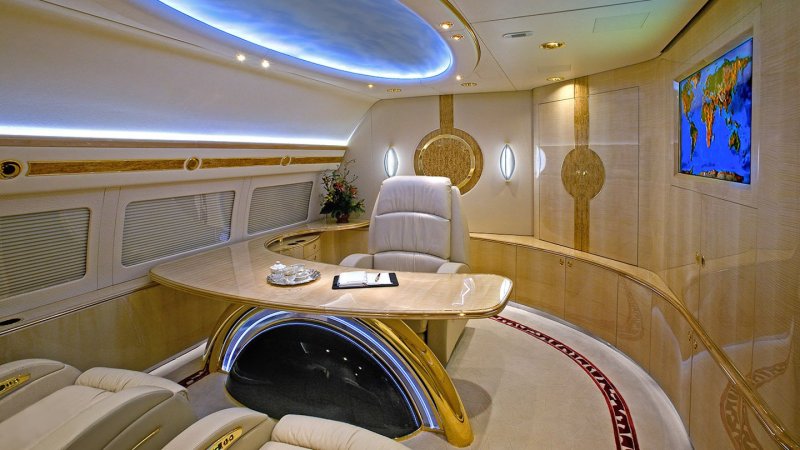 Airbus 380 внутри президентский Люкс