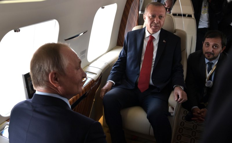 Режап тоип Эрдеган самалёт