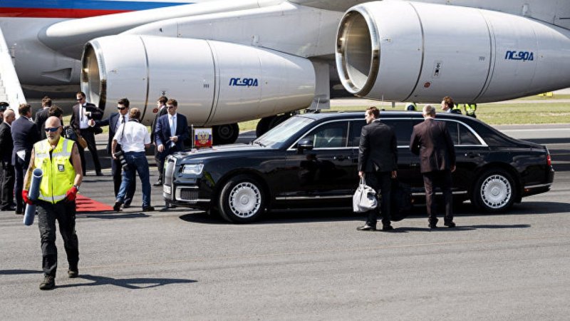 Самолет президента России Владимира Путина