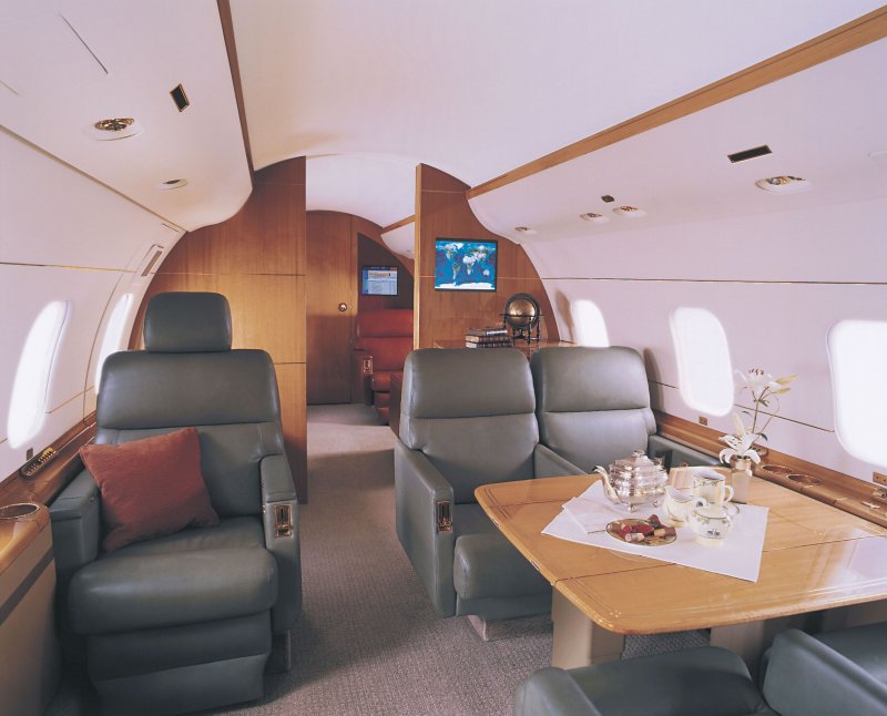 Bombardier bd-700 Global Express салон