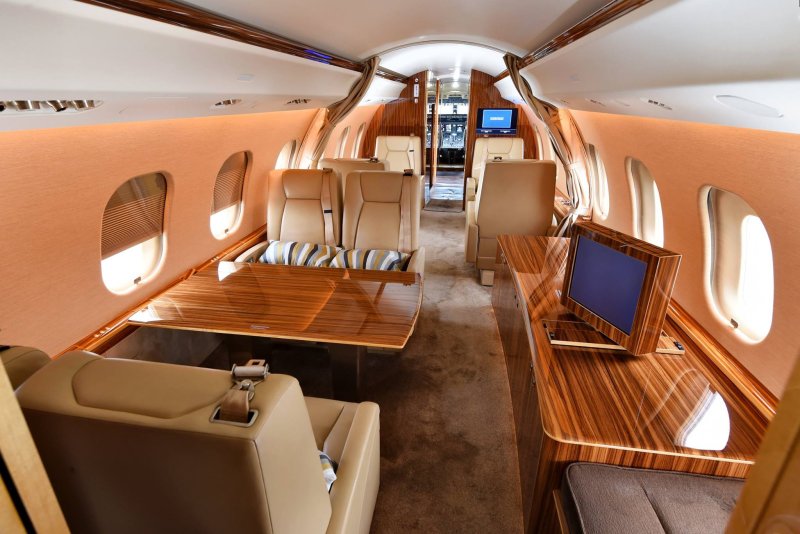 Bombardier Global Express XRS салон