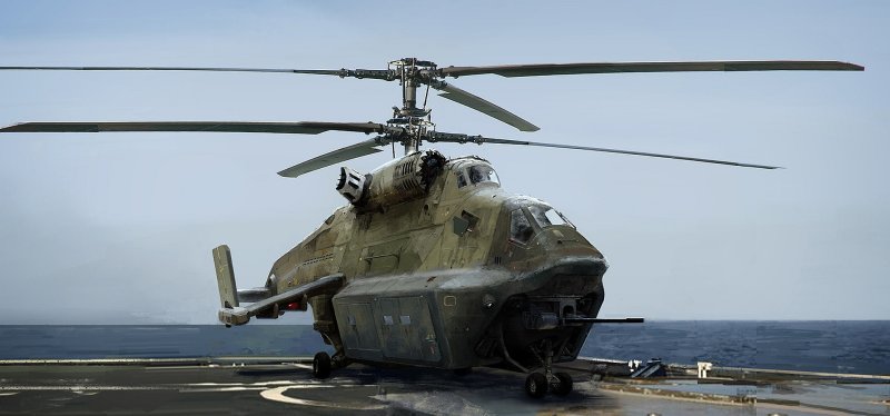 Вертолет военный минога
