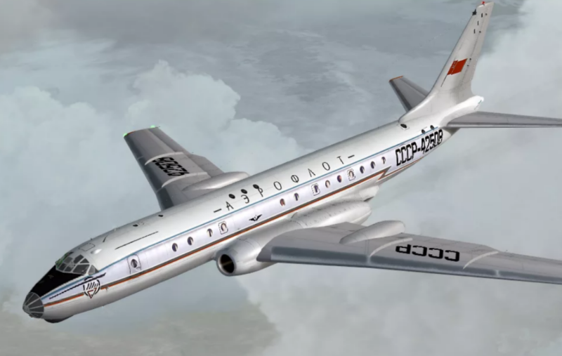 Ту-104 пассажирский самолёт