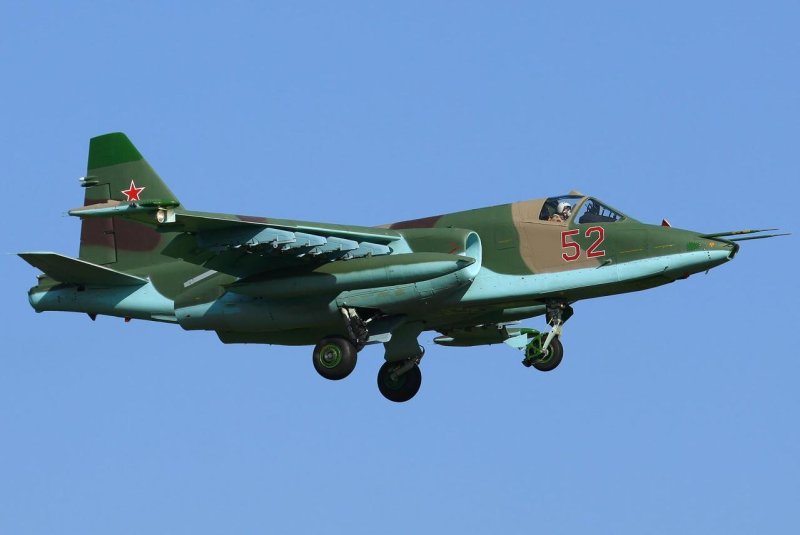 Российские штурмовики самолеты Су 25