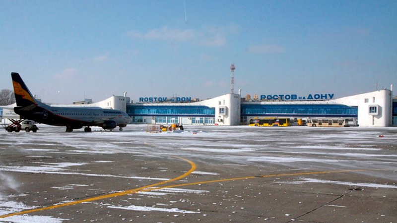 Аэропорт Ростов-на-Дону зима