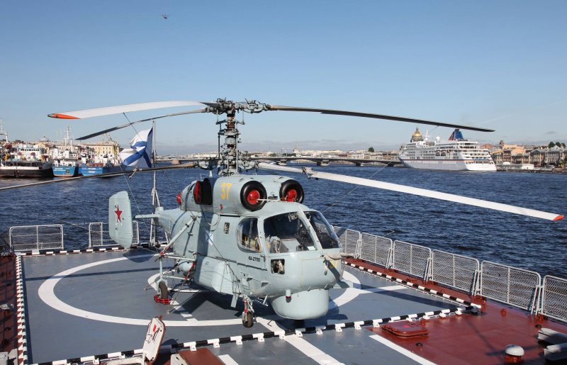 Корабельный вертолет ка-27