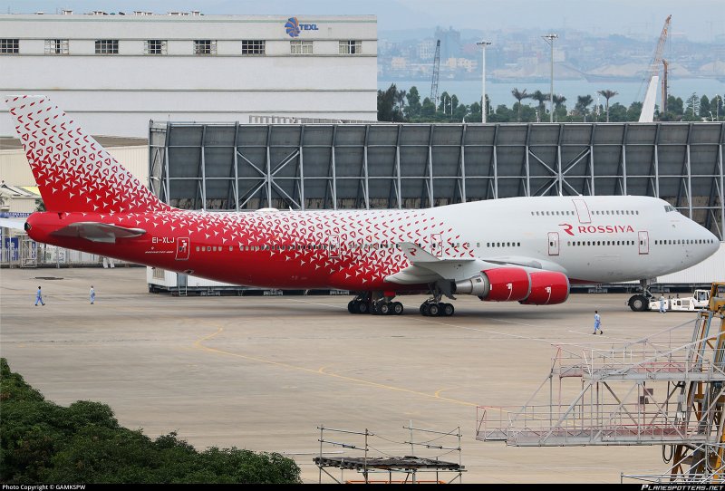 Боинг 747 АК Россия