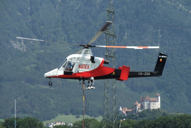 Вертолет Kaman "k-Max" Erikson Crane