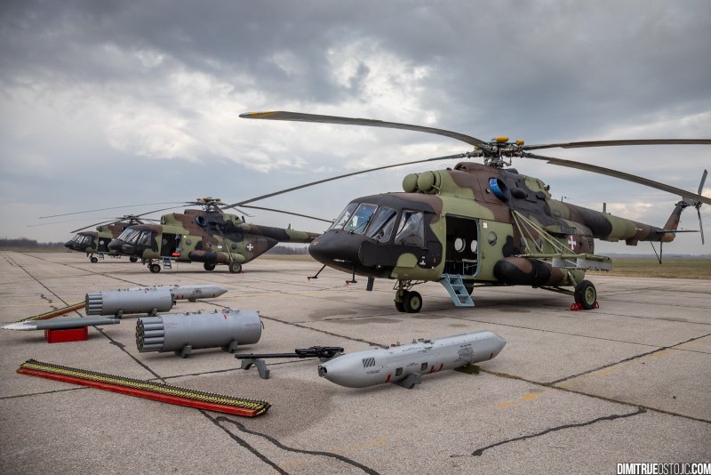 Ми-17в5 ВВС Сербии