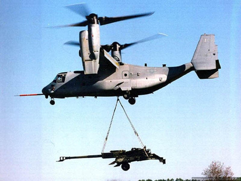 Конвертоплан Bell v-22 Osprey характеристики