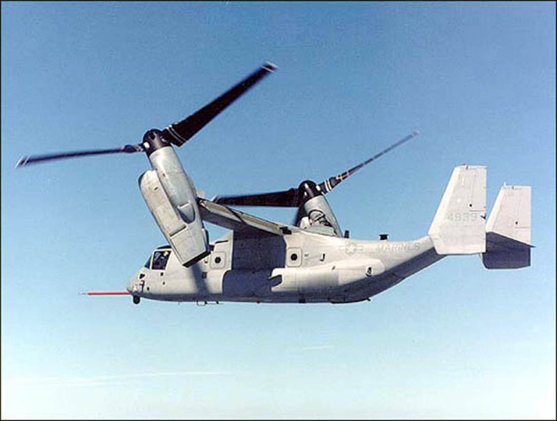 V22 Osprey 4 винта