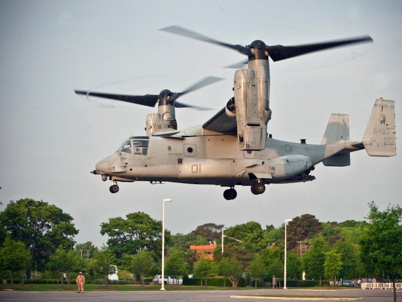 Вертолёт v22 Osprey