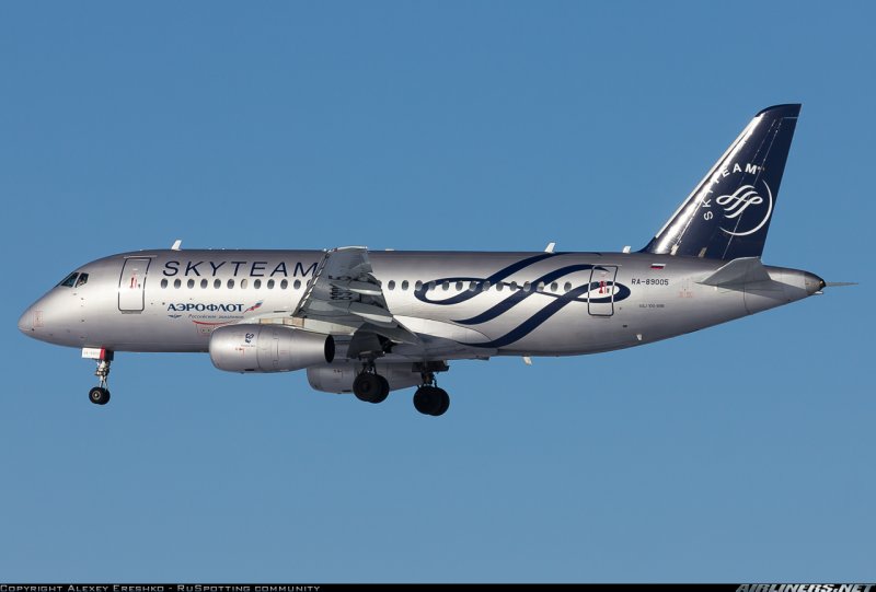 Декаль SSJ-100