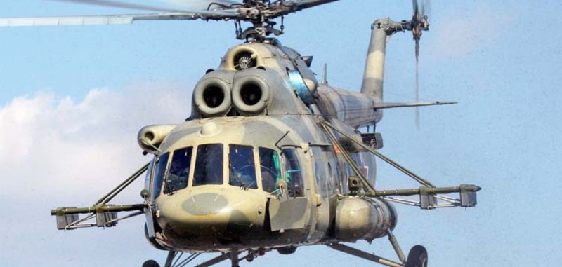 Боевой вертолёт ми-8