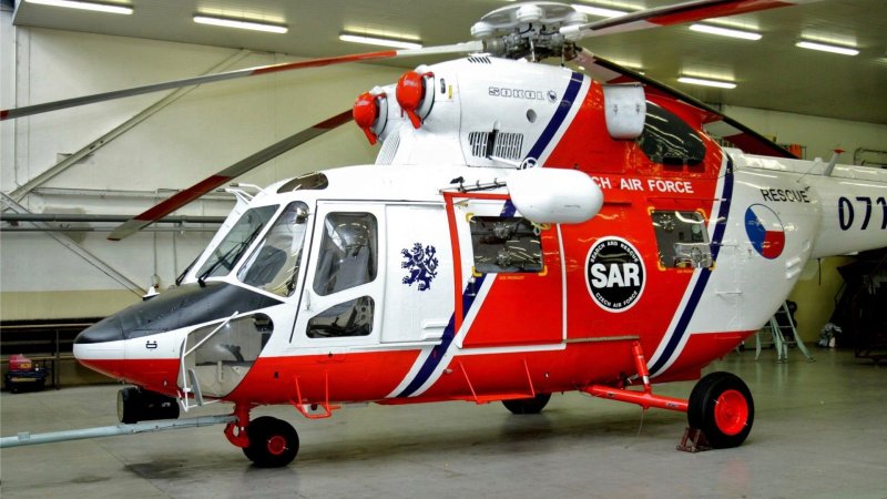 Вертолет PZL W-3 Sokół