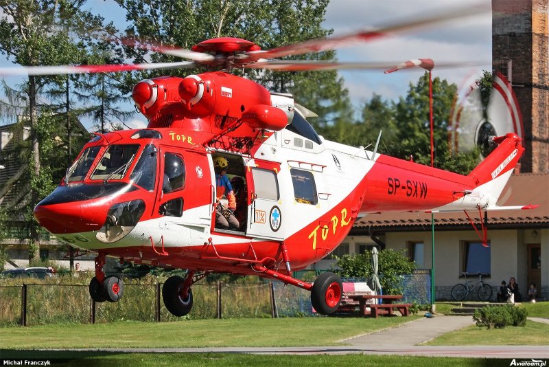 Вертолет PZL W-3 Sokół