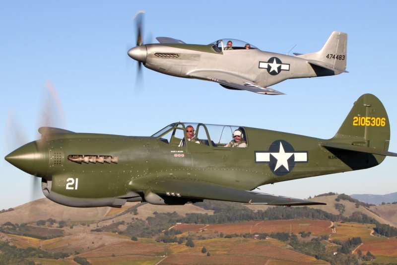 Самолет Curtiss p-40